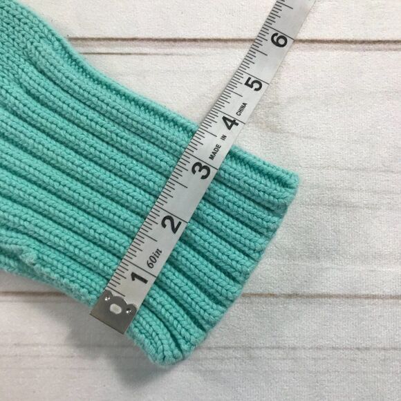 Lauren Ralph Lauren Women Light Blue Knitted Pullover V-Neck Sweater Medium - Picture 8 of 8